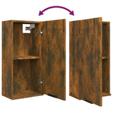 vidaXL Badkamerkast wandgemonteerd 32x20x67 cm wit