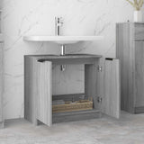 vidaXL Bathroom Cabinet 64.5x33.5x59 cm Engineered Wood White