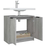 vidaXL Bathroom Cabinet 64.5x33.5x59 cm Engineered Wood White