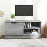 vidaXL Tv-meubel 80x35x36,5 cm bewerkt hout wit