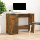 vidaXL Bureau 100x50x75 cm bewerkt hout wit
