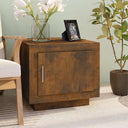 vidaXL Salontafel 51x50x45 cm bewerkt hout wit