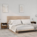 vidaXL Nightstand Engineered Wood White