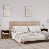 vidaXL Nightstand Engineered Wood White
