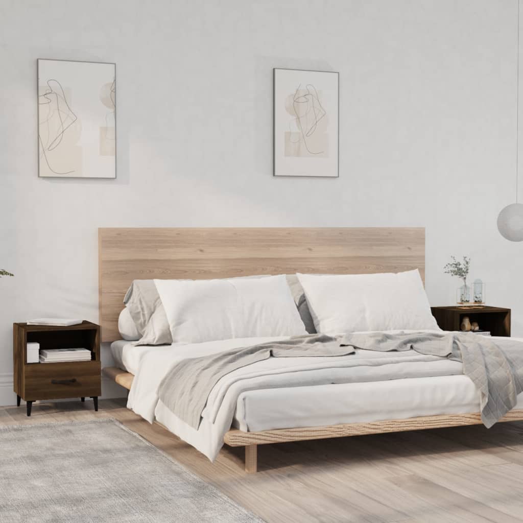 vidaXL Nightstand Engineered Wood White