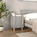 vidaXL Nachtkastje bewerkt hout wit