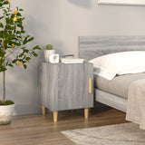 vidaXL Nachtkastje bewerkt hout wit