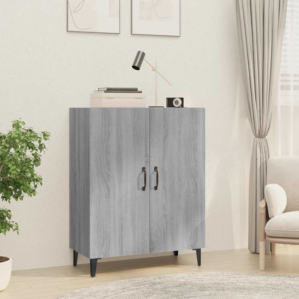 vidaXL Dressoir 70x34x90 cm bewerkt hout wit