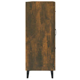 vidaXL Dressoir 69,5x34x90 cm bewerkt hout wit