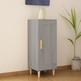 vidaXL Dressoir 34,5x34x90 cm bewerkt hout zwart