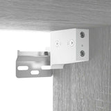 vidaXL Wall cabinet 34.5x34x90 cm engineered wood concrete grey