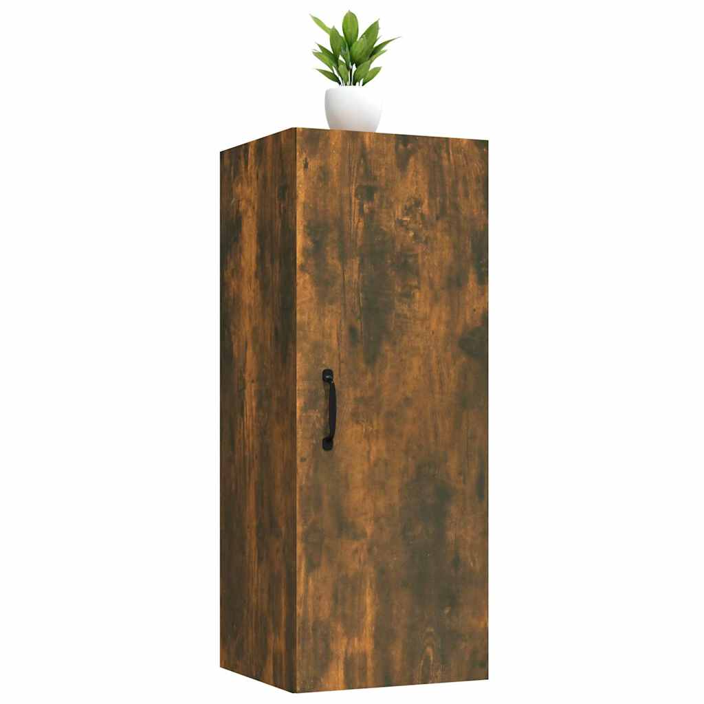 vidaXL Wandkast 34,5x34x90 cm bewerkt hout wit