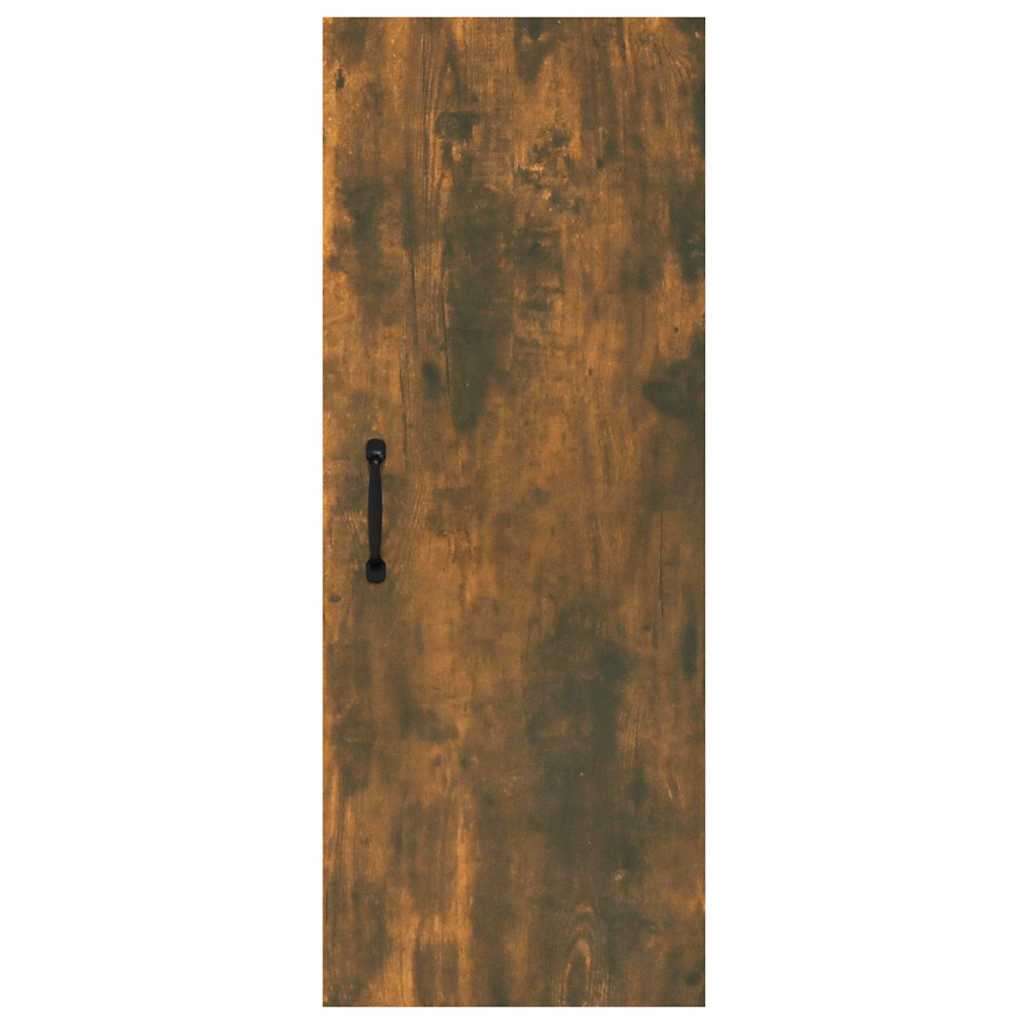 vidaXL Wandkast 34,5x34x90 cm bewerkt hout wit
