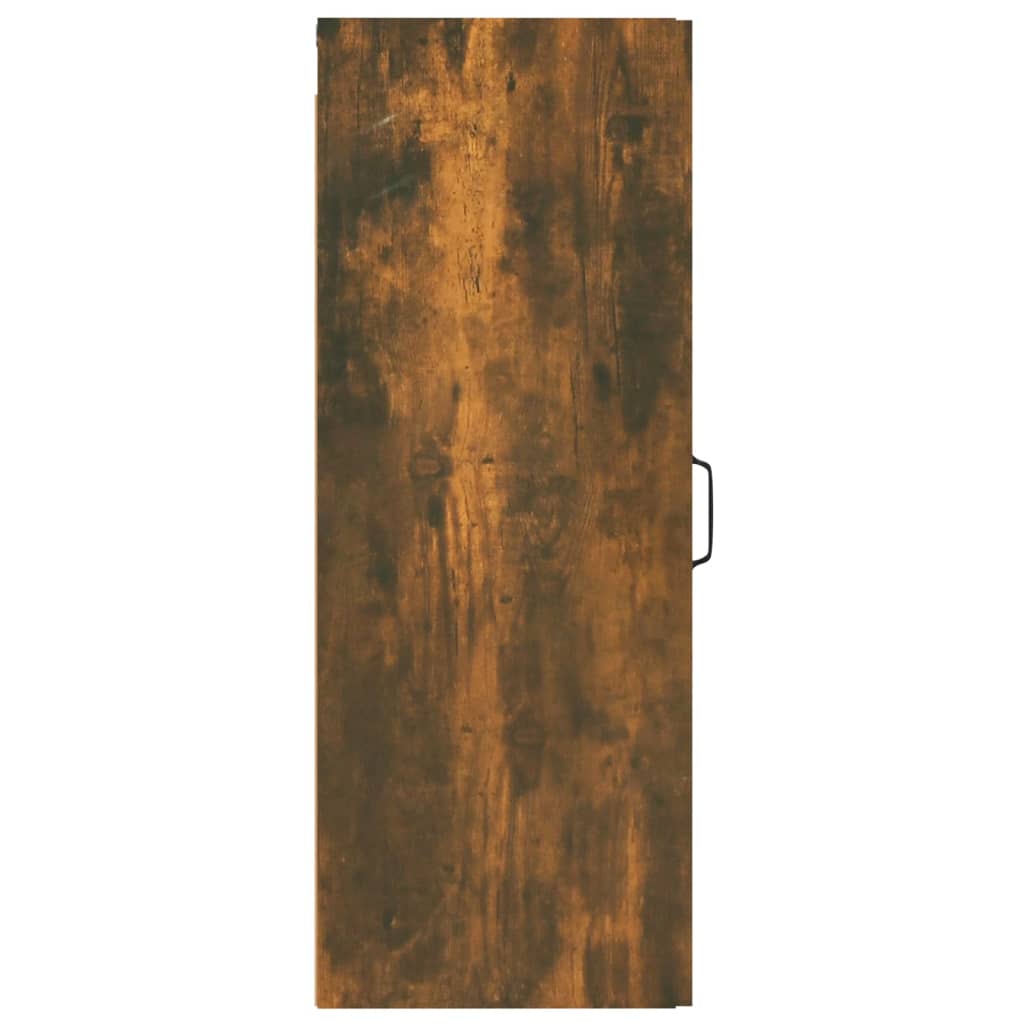vidaXL Wandkast 34,5x34x90 cm bewerkt hout wit