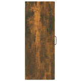 vidaXL Wandkast 34,5x34x90 cm bewerkt hout wit