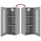 vidaXL Wandkast 34,5x34x90 cm wit
