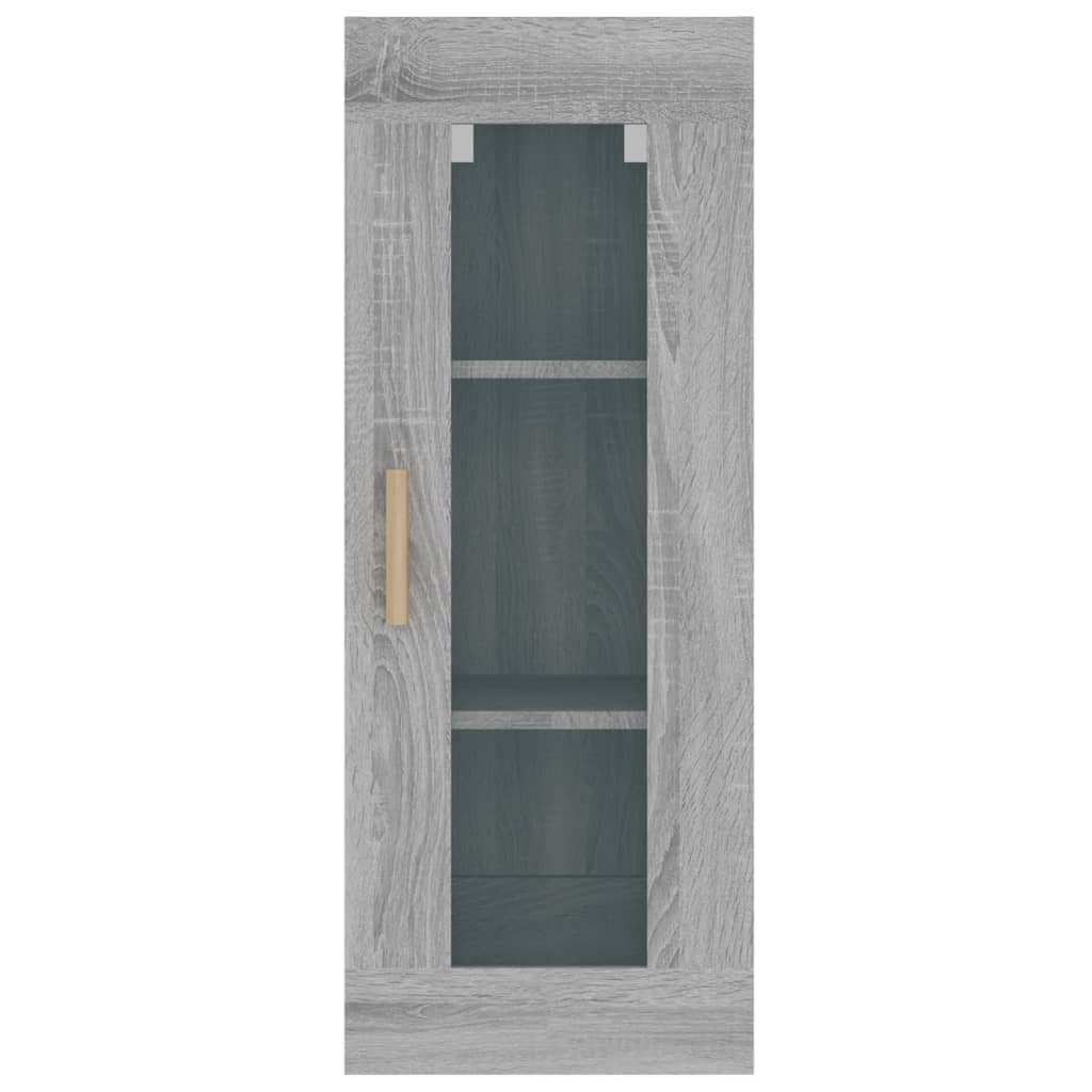 vidaXL Wandkast 34,5x34x90 cm wit