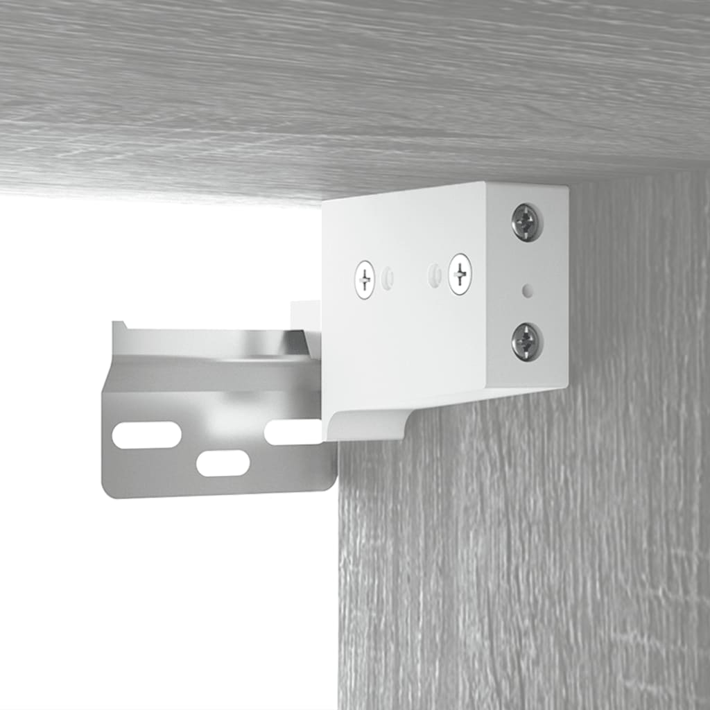 vidaXL Wandkast 35x34x90 cm bewerkt hout wit