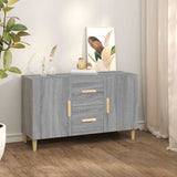 vidaXL Dressoir 100x36x60 cm bewerkt hout wit