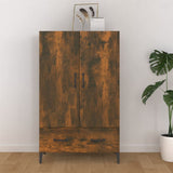 vidaXL Hoge kast 70x31x115 cm bewerkt hout wit