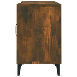 vidaXL Tv-meubel 150x30x50 cm bewerkt hout bruin eikenkleur