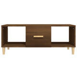 vidaXL Coffee Table 102x50x40 cm Engineered Wood White