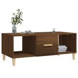 vidaXL Coffee Table 102x50x40 cm Engineered Wood White