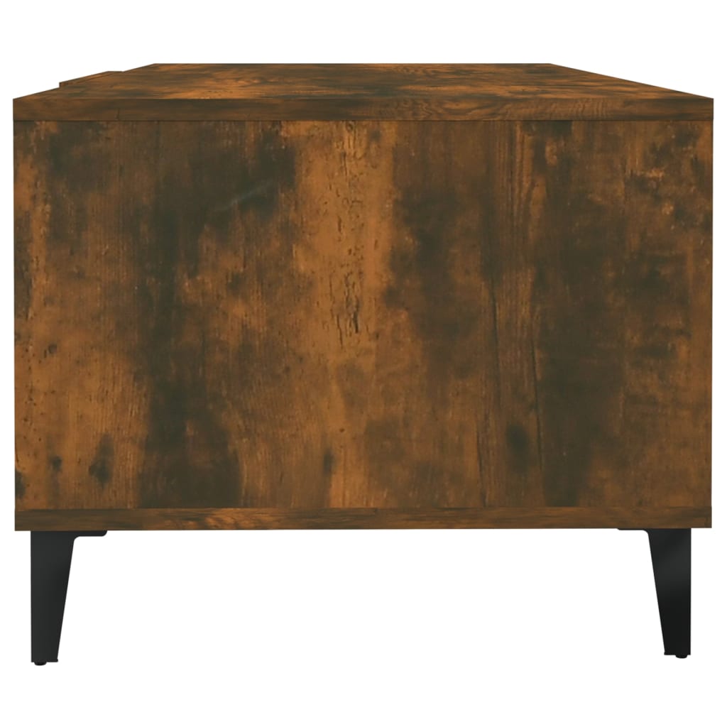 vidaXL Salontafel 102x50x40 cm bewerkt hout wit