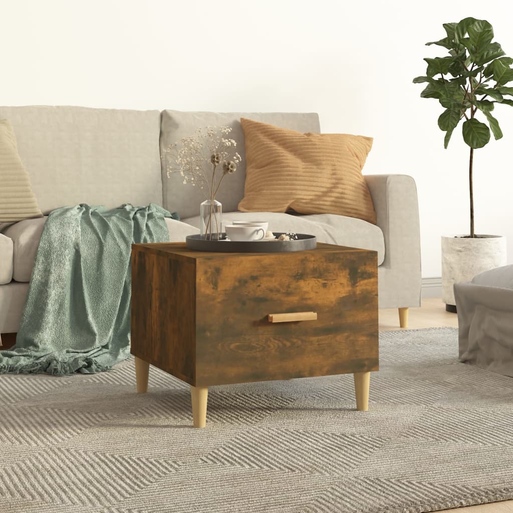 vidaXL Coffee Tables 2 pcs 50x50x40 cm engineered wood white