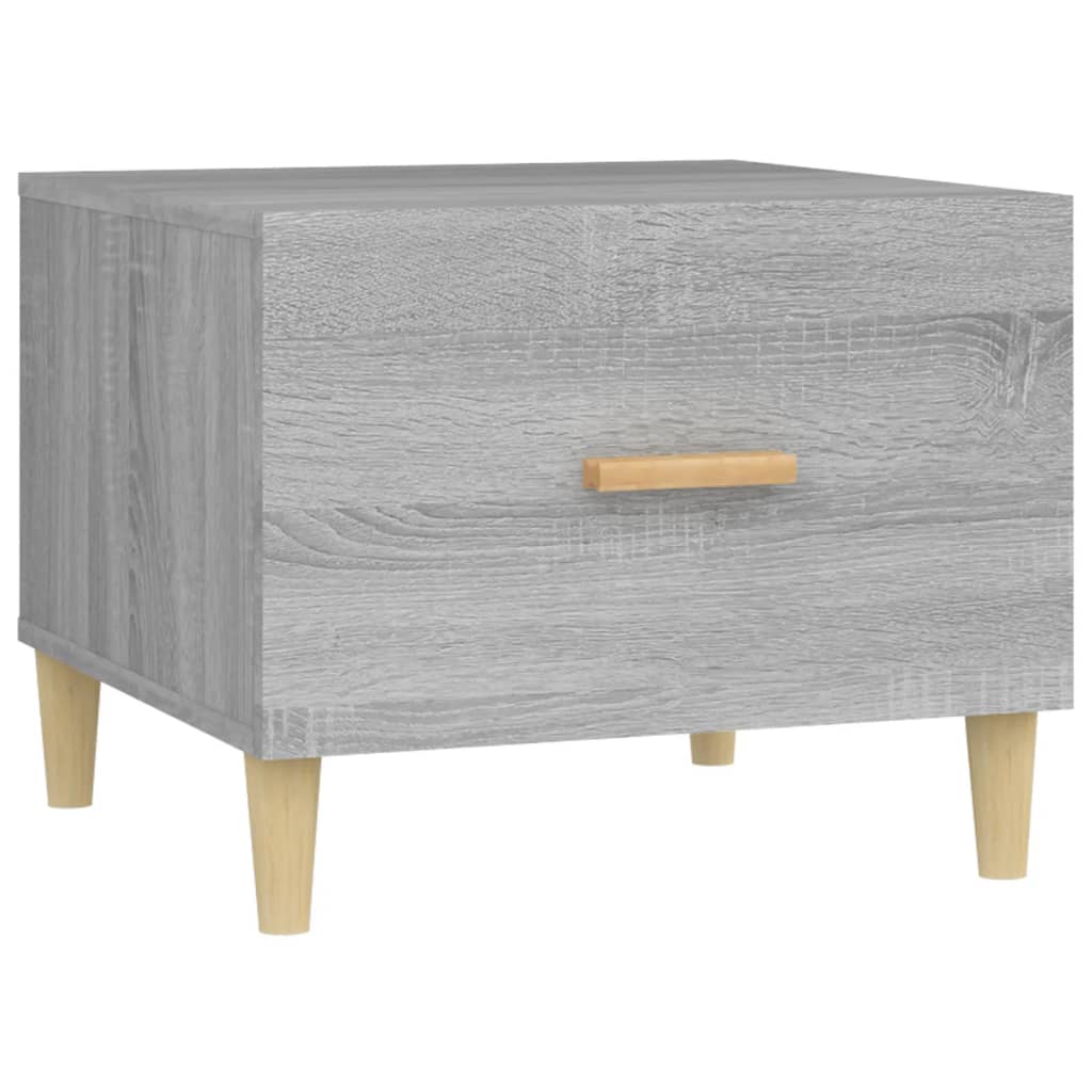 vidaXL Coffee Tables 2 pcs 50x50x40 cm engineered wood white