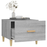 vidaXL Coffee Tables 2 pcs 50x50x40 cm engineered wood white