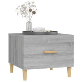 vidaXL Coffee Tables 2 pcs 50x50x40 cm engineered wood white