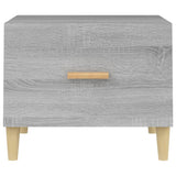 vidaXL Coffee Tables 2 pcs 50x50x40 cm engineered wood white