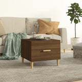vidaXL Coffee Tables 2 pcs 50x50x40 cm engineered wood white