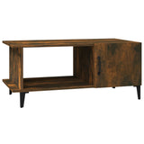 vidaXL Salontafel 90x50x40 cm bewerkt hout wit