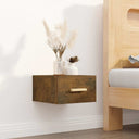 vidaXL Wall-Mounted Nightstand 35x35x20 cm White