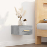 vidaXL Wall-Mounted Nightstand 35x35x20 cm White