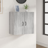 vidaXL Wandkast 60x31x60 cm bewerkt hout wit
