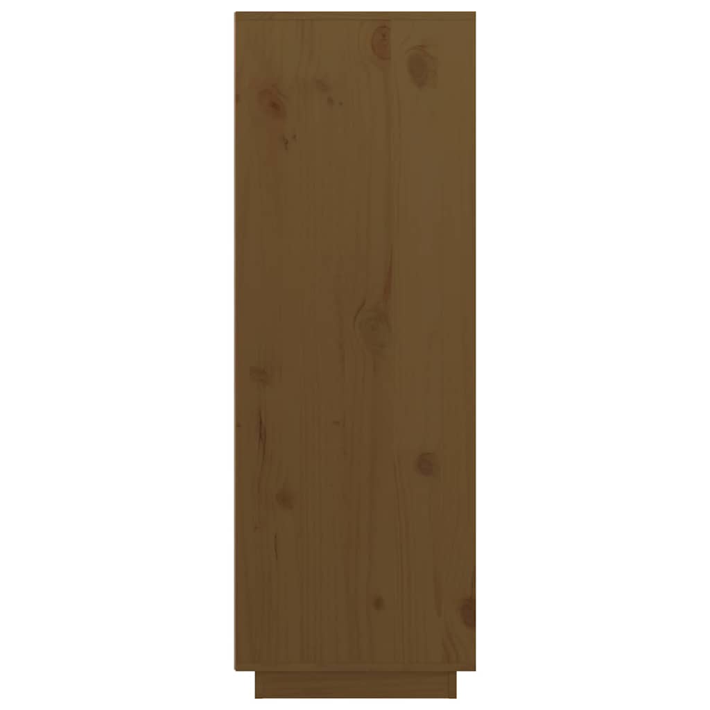 vidaXL Highboard 89x40x116.5 cm solid pine wood