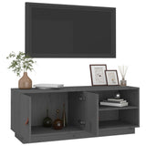 vidaXL Tv-meubel 105x34x40 cm massief grenenhout