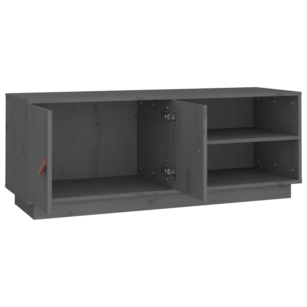 vidaXL Tv-meubel 105x34x40 cm massief grenenhout