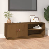 vidaXL Tv-meubel 105x34x40 cm massief grenenhout