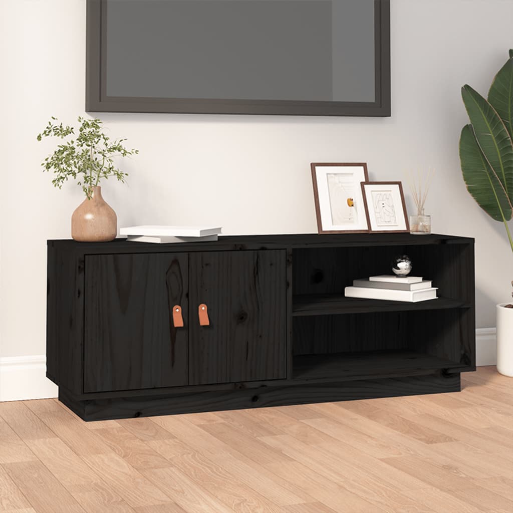 vidaXL Tv-meubel 105x34x40 cm massief grenenhout