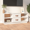 vidaXL Tv-meubel 100x34x40 cm massief grenenhout
