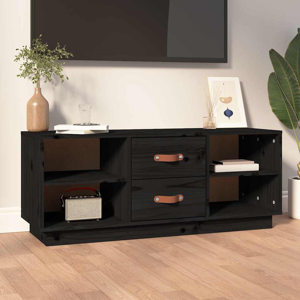 vidaXL Tv-meubel 100x34x40 cm massief grenenhout