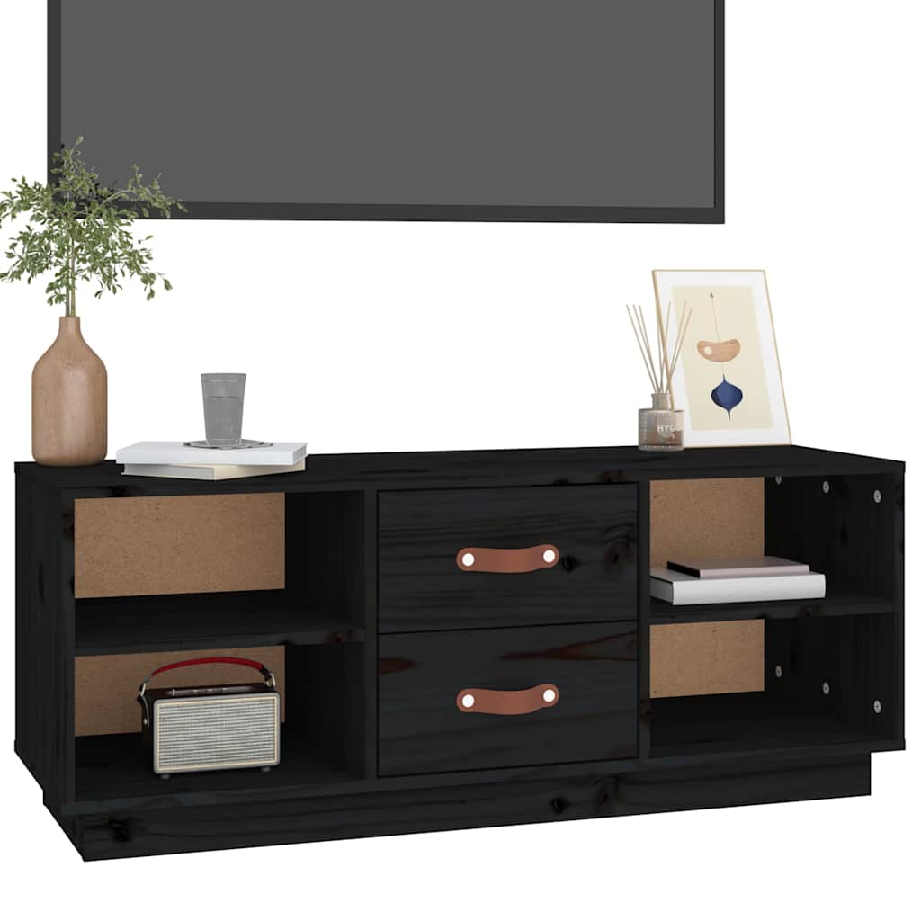 vidaXL Tv-meubel 100x34x40 cm massief grenenhout