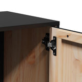vidaXL Tv-meubel 80x34x40 cm massief grenenhout