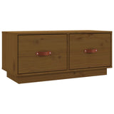 vidaXL Tv-meubel 80x34x35 cm massief grenenhout