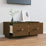 vidaXL Tv-meubel 80x34x35 cm massief grenenhout