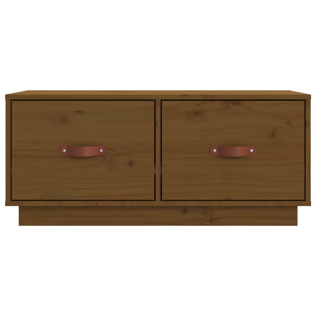 vidaXL Tv-meubel 80x34x35 cm massief grenenhout